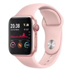 Relógio Feminino Smartwatch 8 44Mm 2 Pulseiras Academia Esportes Fitne