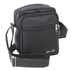BOLSA SHOULDER BAG PRETA LS BOLSAS SB5016