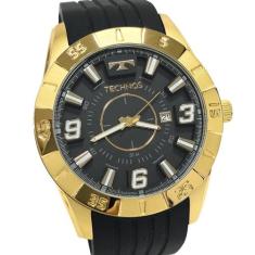 Relógio Technos Masculino Analógico Performance Racer 2115KZA/8P, Pret