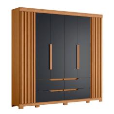 Guarda Roupa Doble Casal 6 Portas Albatroz Moveis