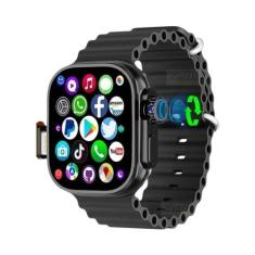 Relógio Inteligente Android 4G 5G LTE DW100 Pro+ Com Câmera Rotativa, 