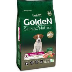 Ração Seca PremieR Pet Golden Seleção Natural para Cães Filhotes Mini Bits - 10,1 Kg