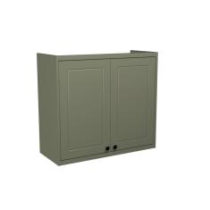 Armário Aéreo Para Cozinha 80cm 2 Portas Sevilha Verde
