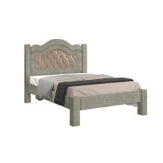 cama de casal adulto  estrado e pes reforçado Ligia teka