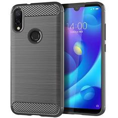 Capa para Xiaomi Redmi 7 Pro, com sensação suave, proteção total, anti-arranhões e impressões digitais + capa de celular resistente a arranhões para Xiaomi Redmi 7 Pro