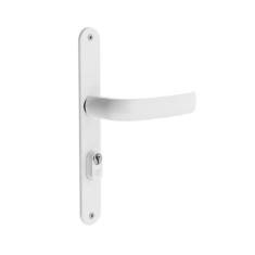 Fechadura 3F Porta Aluminio Estreita Espelho 522/116 Branco