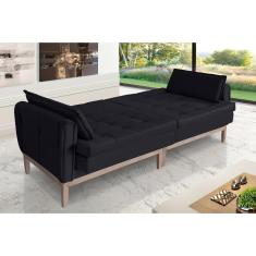 Sofá Cama Rivieira 2,10m-preto