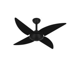 Ventilador Teto Econômico Turbo Quad 4 Pás Preto Ventax 110V