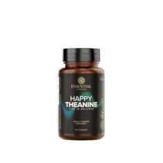 Happy Theanine L-teanina Essential Nutrition 60 Cápsulas