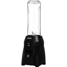 Liquidificador Individual Blender Power Oster 2 Jarras, Preto, 110V