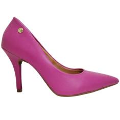 Sapato Scarpin Feminino Casual Social Bico Fino Salto Alto Vizzano 1184.1101