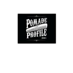 Quadro Decorativo Pomade Profile 34x23cm
