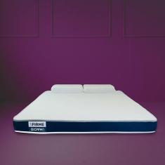 Colchão King Guldi Duplo D28 com 2 Travesseiros Guldi Soft Nasa Branco