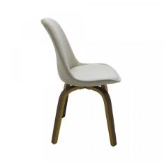 Cadeira Estofada Lis Rivatti Cru