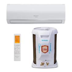 Ar-condicionado Split Springer Midea Airvolution, 9000 BTUs, High Wall, Fixo, Só Frio, 220v - 42AFFCI09S5/38TFCI09S5