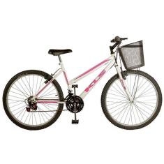 Bicicleta Aro 26 Kls Sport Freio V-Brake Mtb 21V Feminina-Feminino