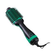 Escova Secadora GA.MA ITALY Babosa Brush 3D 1300W Preto/Verde Bivolt, 