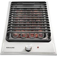 Cooktop Elétrico Inox Barbecue Churrasqueira Com Grelha 220V - Suggar,