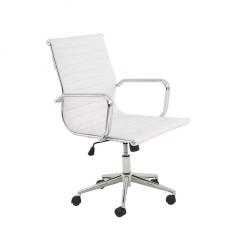 Cadeira de Escritório Office Sevilha Baixa Rivatti Branco