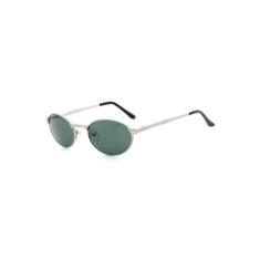 Óculos De Sol Prorider Retro Prata Com Lente Verde - Ms1007