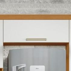 Armário De Cozinha Aéreo 80Cm 1 Porta Basculante Burguesa Premuim 100%