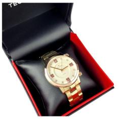 Relógio de Pulso Technos Feminino Analógico Rocks Dourado a Prova Dágu