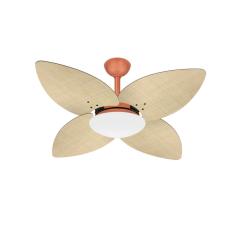 Ventilador Teto Cobre Winds Econômico Sala 4 Pás Ventax 110V