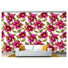 Papel De Parede Flores Floral Flor Natural 3D Nfl199 - Você Decora