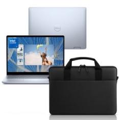 Notebook 2 Em 1 Dell Inspiron 2IN1-I1300-M10C 14" FHD+ Touch Intel® Core™ I5 8GB 512GB SSD Windows 11 Prata Gelo +Capa