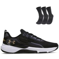 Kit 1 Tênis Tribase Lift e 1 Pct com 3 pares Meia Under Armour Heatgea