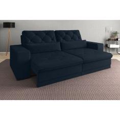 Sofá 3 Lugares Net Royale Assento Retrátil e Reclinável 2,00m (L) - NETSOFAS