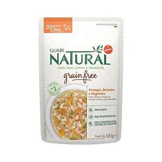 Ração Úmida Guabi Natural Grain Free Cães Adultos Salmão Frango e Vegetais 100 g
