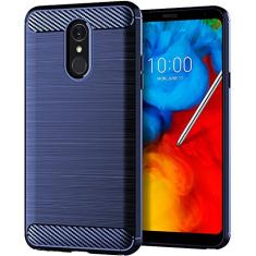 Capa para LG Q Stylus Alpha, com sensação suave, proteção total, anti-arranhões e impressões digitais + capa de celular resistente a arranhões para LG Q Stylus Alpha