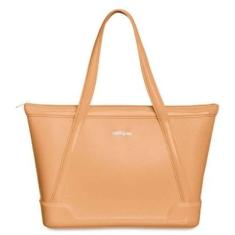 Bolsa Petite Jolie Feminina - Camel - U-Feminino