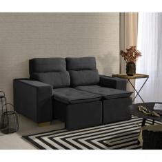 Sofá Luxemburgo 2 Lugares Retrátil Reclinável 1,50M Yescasa