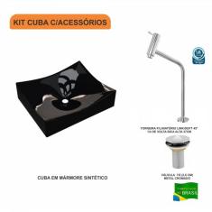 Kit Cuba Ml44 C/torneira Link 1062 Metal Válvula 1 Pol. 2.6