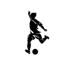 Adesivo Decorativo Parede Futebol e Jogador