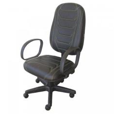Cadeira Gamer Spider Braço Corsa Modelo Presidente Ecoflex Costura Verde