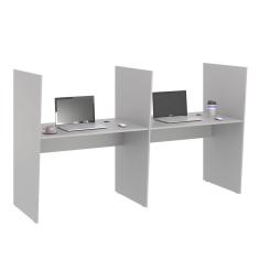 Mesa de Atendimento 2 Lugar Roma Cinza