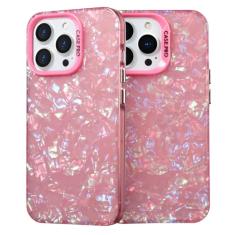 GANGANPRO Capa para iPhone 14 Pro Sparkly Opal Glitter Case 6,1 polegadas translúcido TPU macio bumper capa protetora para celular mulheres meninas