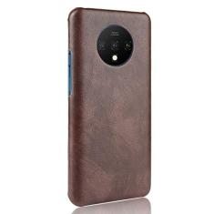 Capa para OnePlus 7T, capa de celular com proteção robusta 360° para proteger seu telefone capa de couro granulado para OnePlus 7T