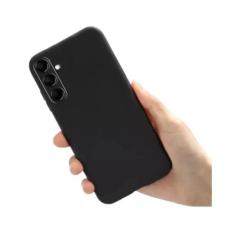 Capa Capinha M54 Samsung Aveludada Case Silicone Preto - Dsitrbuidora 