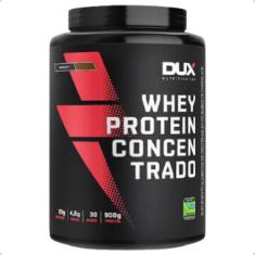 Whey Protein Concentrado Pote 900g Dux Nutrition, Chocolate, 900g