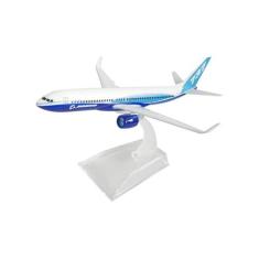 Avião Miniatura Boeing 1:400 Base Acrílico - Apex
