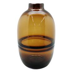 VASO DE VIDRO AMBAR
