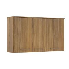 Armário Aéreo Cozinha 120 Cm 3 Portas 1 Prateleira Ipê - Decibal, Marr