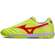 Chuteira Society Masculina Mizuno Morelia II Pro AS, Amarelo, 39