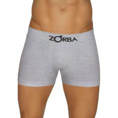 Cueca Boxer Zorba 781, Cinza, GG