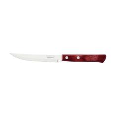 Kit de Facas Para Churrasco 60 peças Tramontina Com Lâmina Em Aço Inox E Cabo Em Madeira Tratada Polywood Vermelho 5"