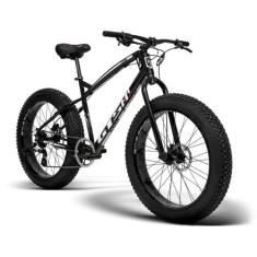 Bicicleta 26 GTS M1 Fat Bike Freio Hidráulico 8v Shimano Altus Suporta